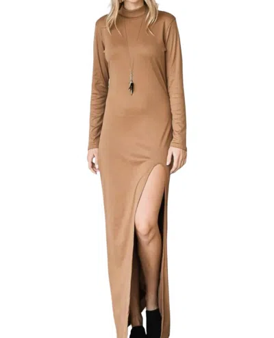 Jade By Jane Find Me Out Dress In Brown In Brown