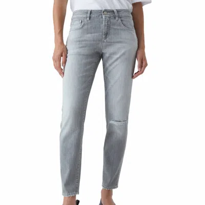 Closed Baker Jean In Mid Grey In Grey