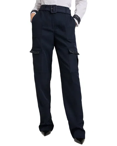 Cinq À Sept Porsha Pant In Blue