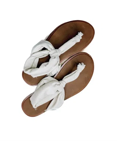Sanuk Women's Yoga Sling Ella Lx Sandal In Natural In White