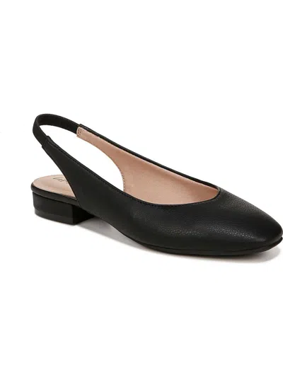 LIFESTRIDE CLAIRE WOMENS METALLIC SLINGBACKS 