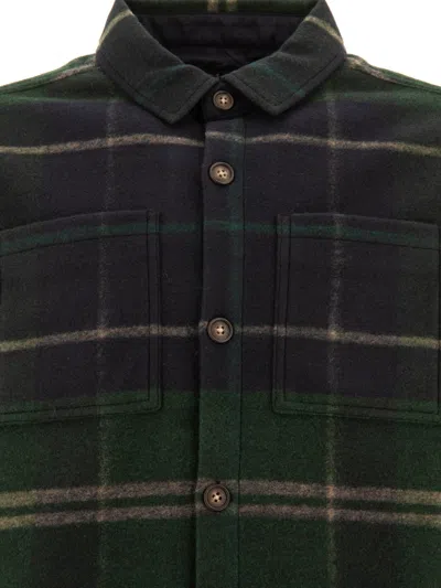 Barbour Textured Tartan Check  Shirt With Classic Collar And Pockets