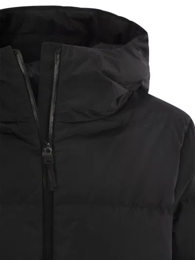 Herno Hooded Quilted Jacket Side Pockets