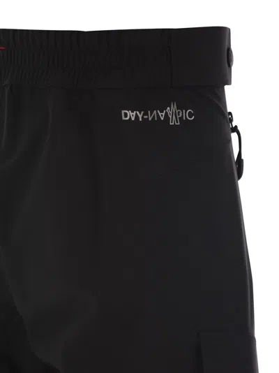 Moncler Black Trousers With Cargo Pockets