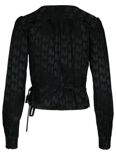 Msgm Patterned Viscose Blend Blouse