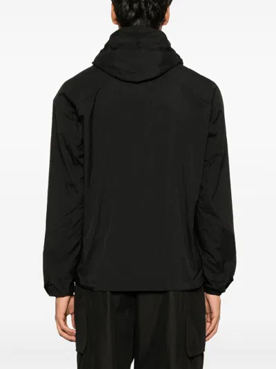 Post Archive Faction Ripstop Texture Hooded Zip-up Jacket