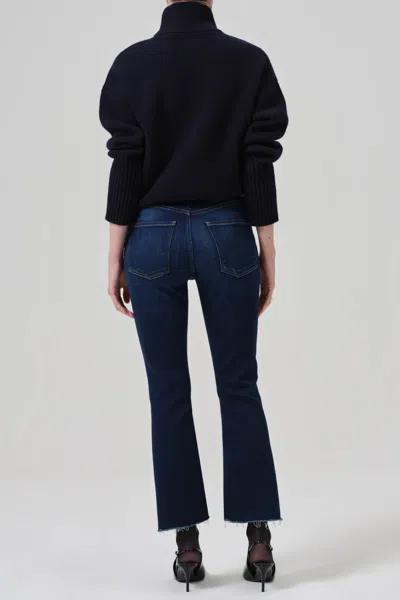 Citizen Of Humanity Isola Cropped Boot In Lotus