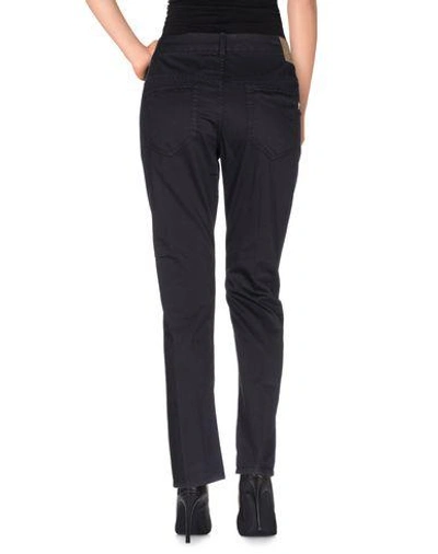 Shop Dondup Casual Pants In Purple