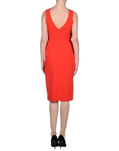 Shop Antonio Berardi Knee-length Dress In Orange