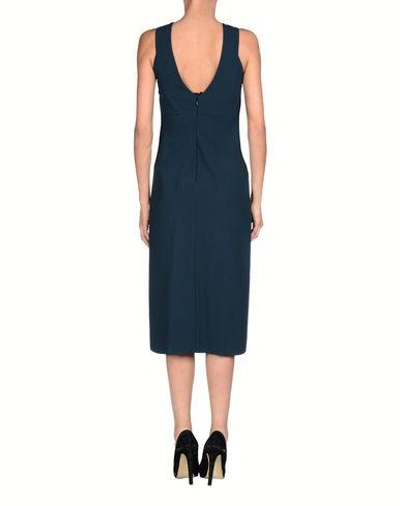 Shop Antonio Berardi Knee-length Dress In Slate Blue