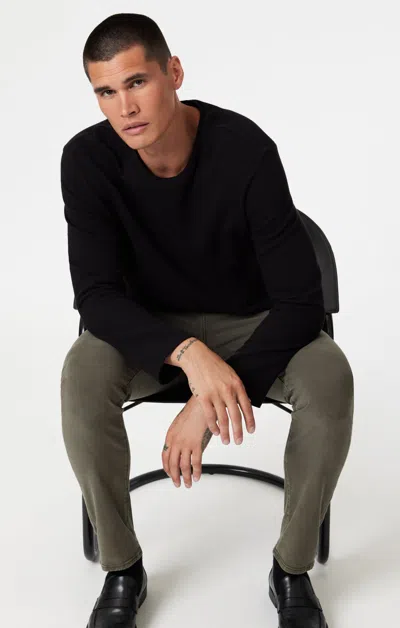 Mavi Jake Slim Leg In Tea Leaf Luxe Twill In Green