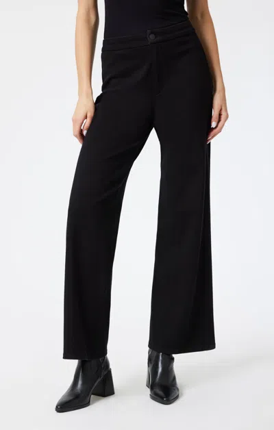 Mavi Sherry Wide Leg In Smoke Move In Black