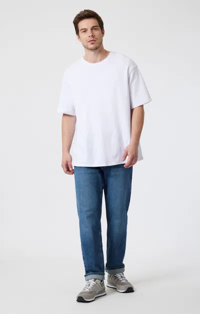 Mavi Drop Shoulder T-shirt In White In White