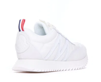 Shop Moncler Sneakers In White