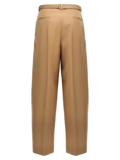 Jil Sander Gabardine Belt Pants