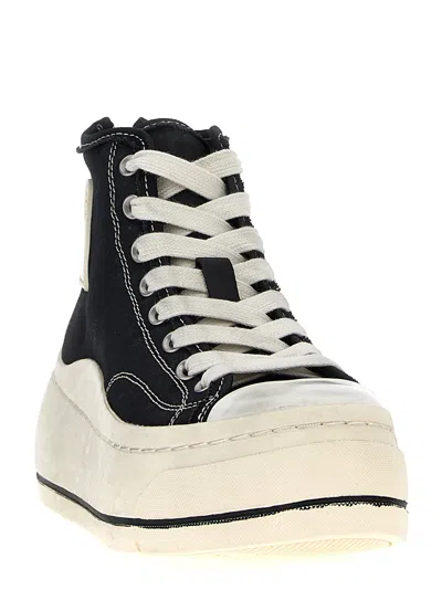 R13 Kurt Glittered Platform Sneakers