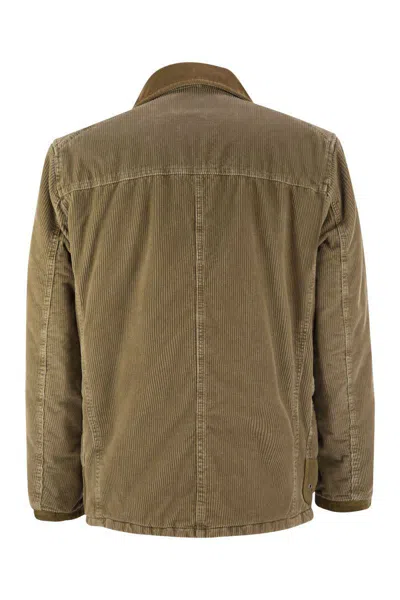 Fay 4 Velvet Hooks - Archive In Beige