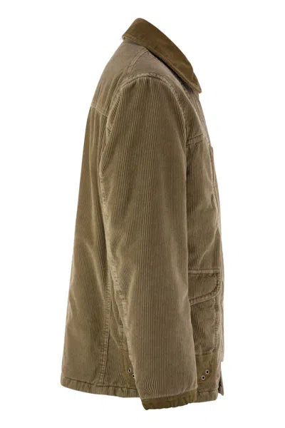 Fay 4 Velvet Hooks - Archive In Beige