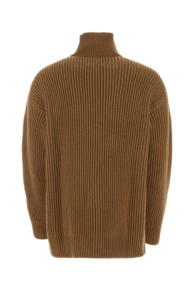 Jil Sander Hn Ls Jumper-50 Nd  Male In Brown