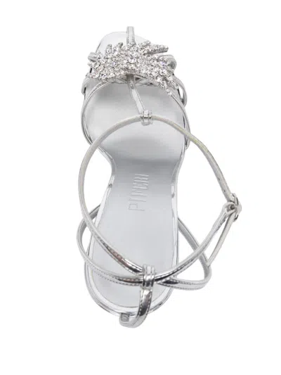 Piferi 100mm Maggio Pumps In Silver