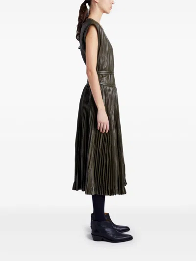 Proenza Schouler White Label Rosalyn Skirt In Green