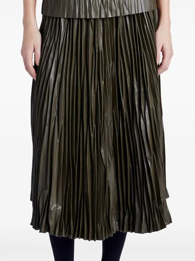 Proenza Schouler White Label Rosalyn Skirt In Green