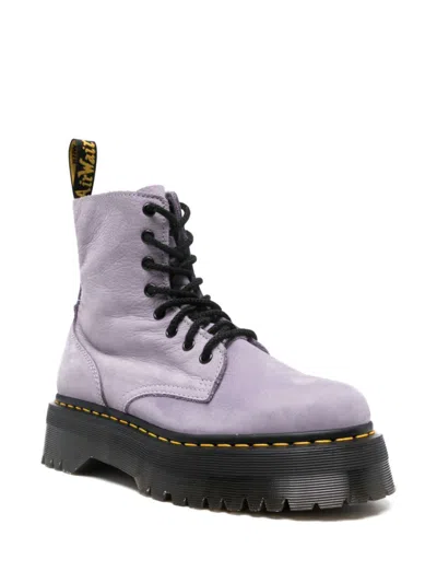 Dr. Martens' Herren Jadon Iii Buttersoft Leder Plateaustiefel In Purple