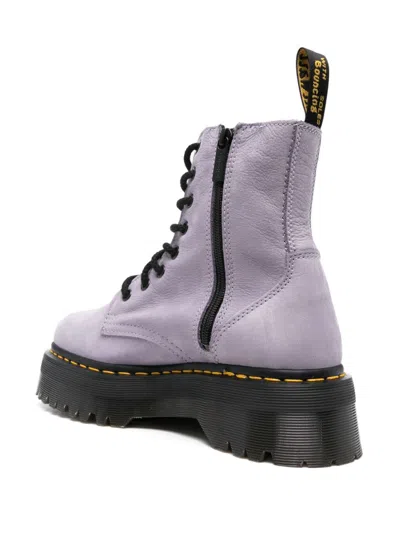 Dr. Martens' Herren Jadon Iii Buttersoft Leder Plateaustiefel In Purple