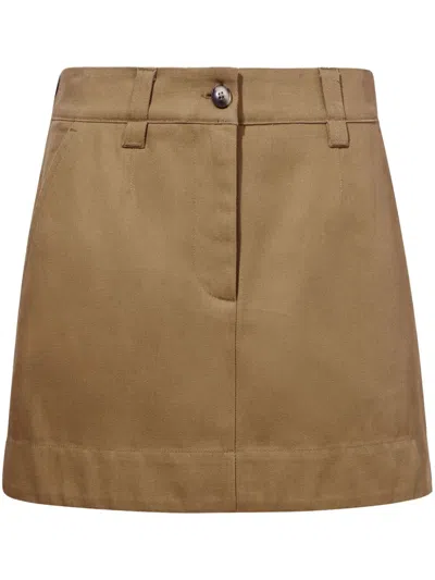 Proenza Schouler White Label Silas Miniskirt In Neutrals