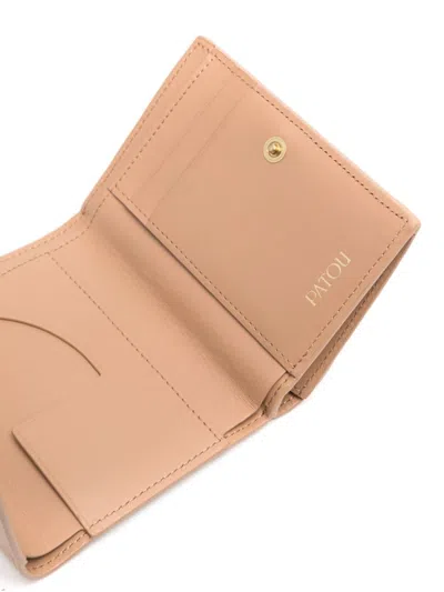 Patou Jp Wallet In Neutrals