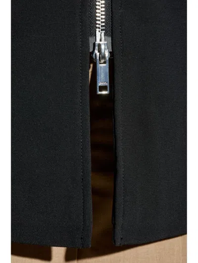 Ganni The Bonded Crepe Jacket In Black
