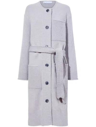 Proenza Schouler White Label Lenora Coat In Grey