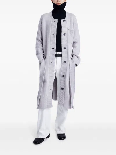 Proenza Schouler White Label Lenora Coat In Grey
