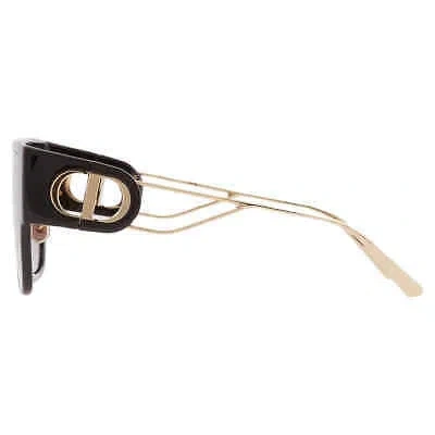 Pre-owned Dior Smoke Browline Ladies Sunglasses 30montaigne S3u Cd40036u 01a 58 In Gray