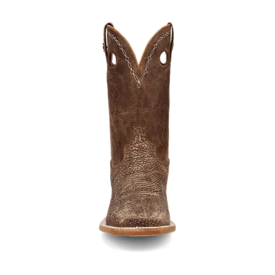 Pre-owned Dan Post Men's Murray Bison Leather Boot Dp5036 In Brown