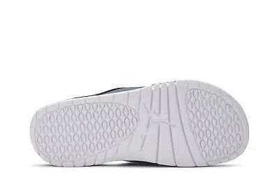 Pre-owned Jordan Air   Hydro 13 Retro Slide 'navy' 684915-401 In White