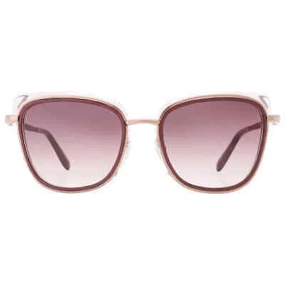 Pre-owned Chopard Violet Gradient Butterfly Ladies Sunglasses Schd40s 08fe 56 In Purple