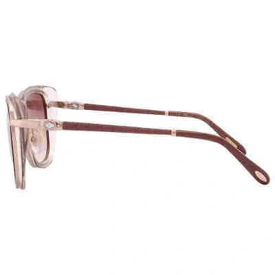 Pre-owned Chopard Violet Gradient Butterfly Ladies Sunglasses Schd40s 08fe 56 In Purple
