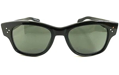 Pre-owned Oliver Peoples Polarized  Jannsson 51mm Black Men's Sunglasses