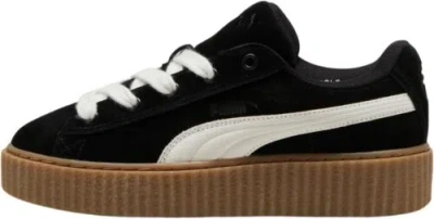 Pre-owned Puma Women's Creeper Fenty Sneakers In Black