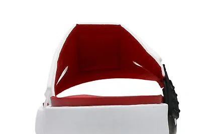 Pre-owned Jordan Air   Hydro 8 Retro Slide 'white Black Fire' Cz3607-100 In White/black/fire