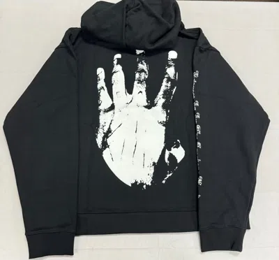 Pre-owned Revenge Xxx Tentacion Lightning Hand Logo Black Hoodie Sizes S-xl Brand