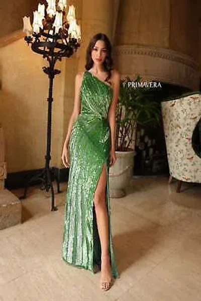 Pre-owned Primavera Couture Primavera 4152 Evening Dress Lowest Price Guarantee Authentic In Black