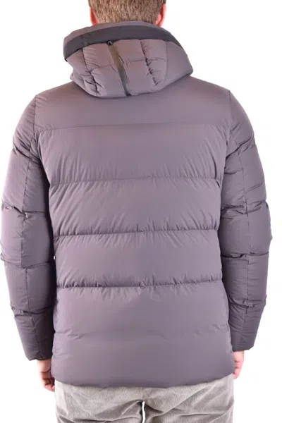 Shop Duno Brown Down Jacket In Black