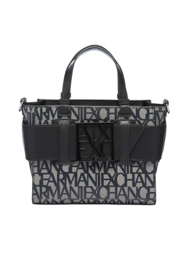 Armani Exchange Official Store Shoppers In Grey