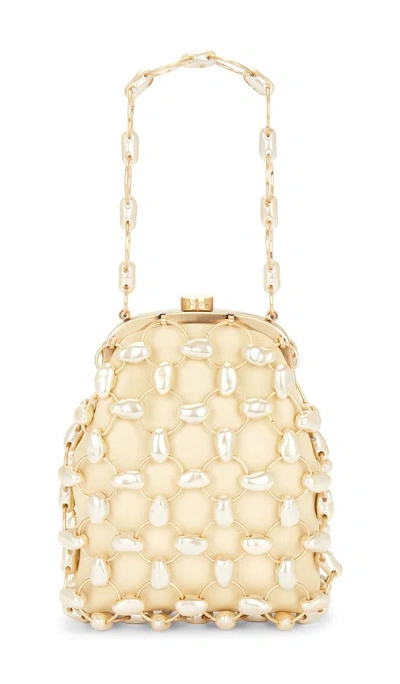 Cult Gaia Brielle Wristlet In Ivory