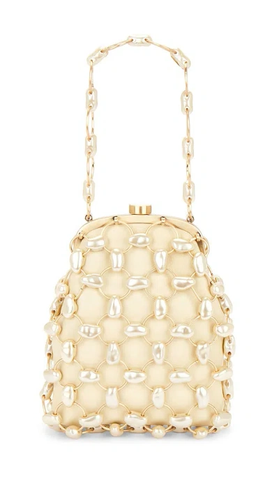 Cult Gaia Brielle Wristlet In Ivory