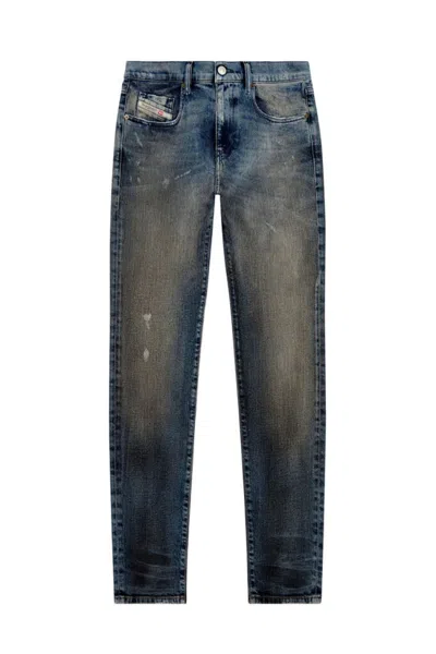 Diesel Classic Denim Jeans In Grey