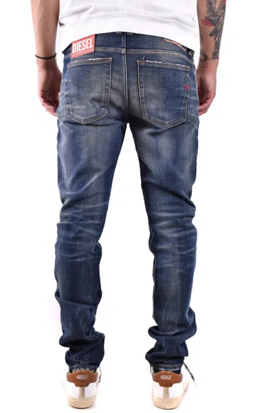 Diesel Classic Denim Jeans In Grey