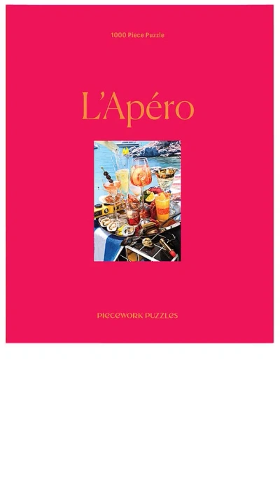 Piecework L'apero 1,000 Piece Puzzle In Red